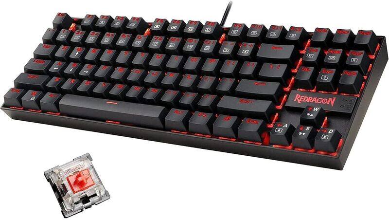 

Redragon KUMARA Wired Mechanical Keyboard - Black K552-2