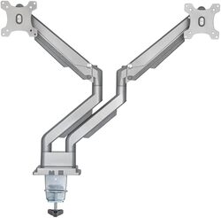 Gadgeton GGO-2076 Pole-Mounted Gas Spring Aluminum Dual Monitor Arm