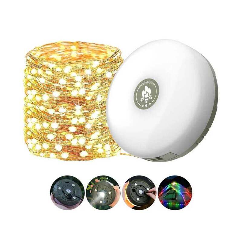 

Generic Multi function Camping Lamp XTE LED SMD Warm Light RGB Light String KXK 828 10meters