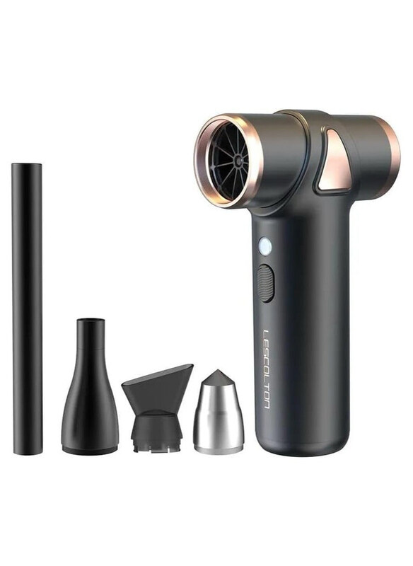 

Generic Multi-Functional Ls-089 High-speed Mini Hair Dryer, Black