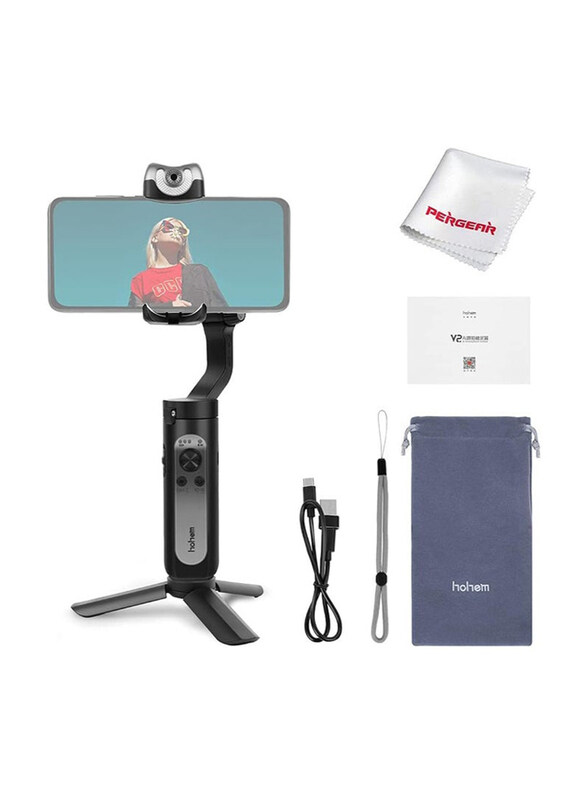 

Hohem iSteady V2 Gimbal Stabilizer, Black