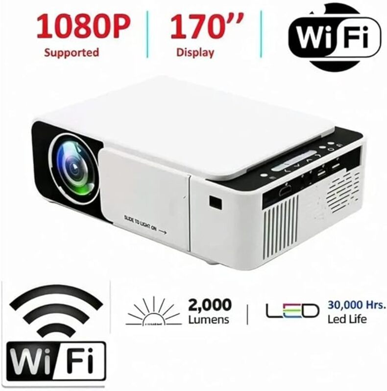 Borrego T5 HD LED Smart Projector