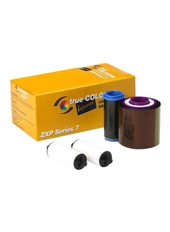 

ZEBRA ZXP Series 7 True Colour Card Printer Ribbon, Multicolour
