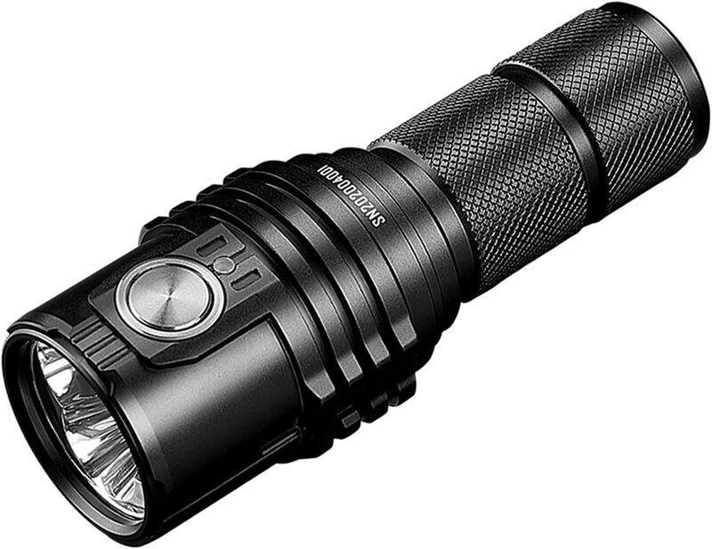 

IMALENT MS03 Brightest EDC Torch 13 000lumens, Small Tactical Flashlight Uses 3 Pcs CREE XHP70.2 LEDs, Lightweight Rechargeable Pocket Flashlight for