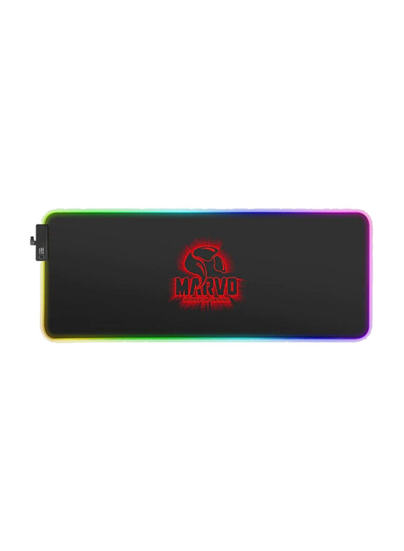 

Generic Marvo G45 USB Gaming Mousepad With RGB Effects, Black