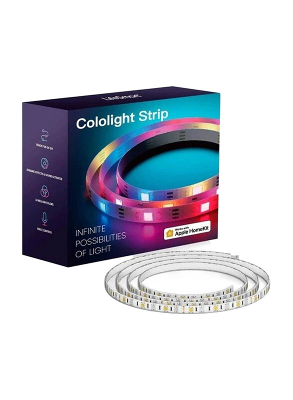 

Lifesmart 2M 30 LED Cololight Strip Starter Kit Smart LED Strip, Multicolour