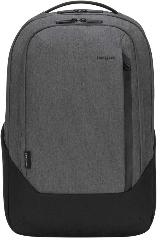حقيبة ظهر Targus Cypress Hero مع EcoSmart مصممة لمسافري الأعمال والمدرسة تناسب كمبيوتر محمول يصل إلى 156 بوصة، رمادي فاتح TBB58602GL