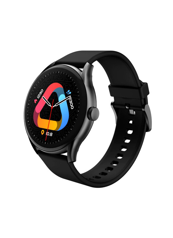 

QCY GT Smartwatch with Retina Amoled HD Display, Black