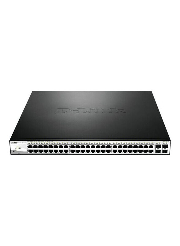 

D-Link DGS-1210-52MP 52-Port Smart Managed Poe Switch, Black