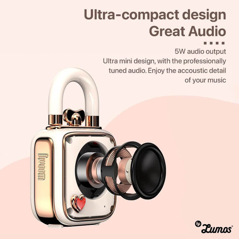 Divoom Lovelock Portable Mini Bluetooth Speaker