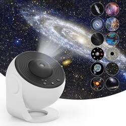 12 in 1 Planetarium Star Galaxy Projector Realistic Starry Sky Night Light