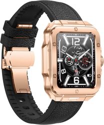 Swiss Military Alps 2 Smartwatch with Call Features Music Playback Gold Black