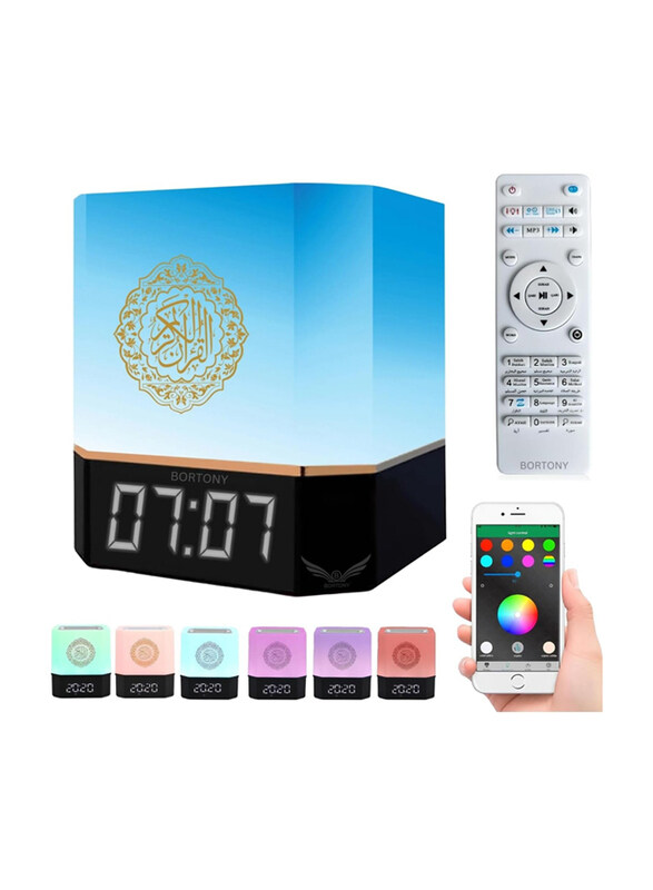 

Generic Bortony Touch Lamp Quran Speaker, Multicolour