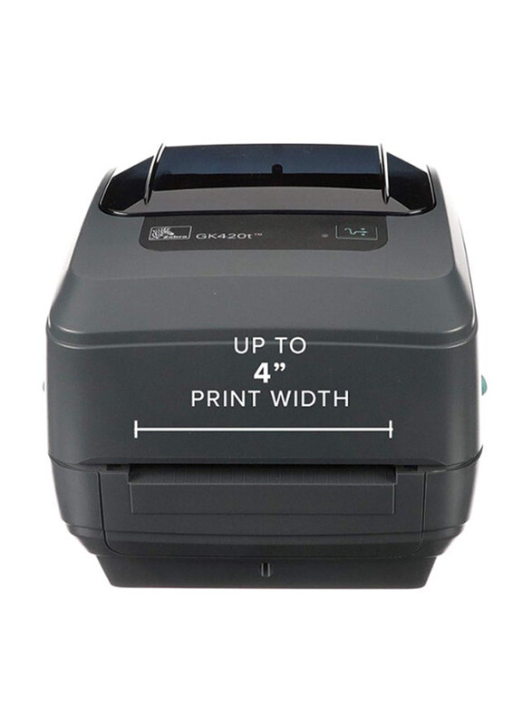 

Zebra Thermal Transfer Desktop Label Printer, GK 420T, Grey