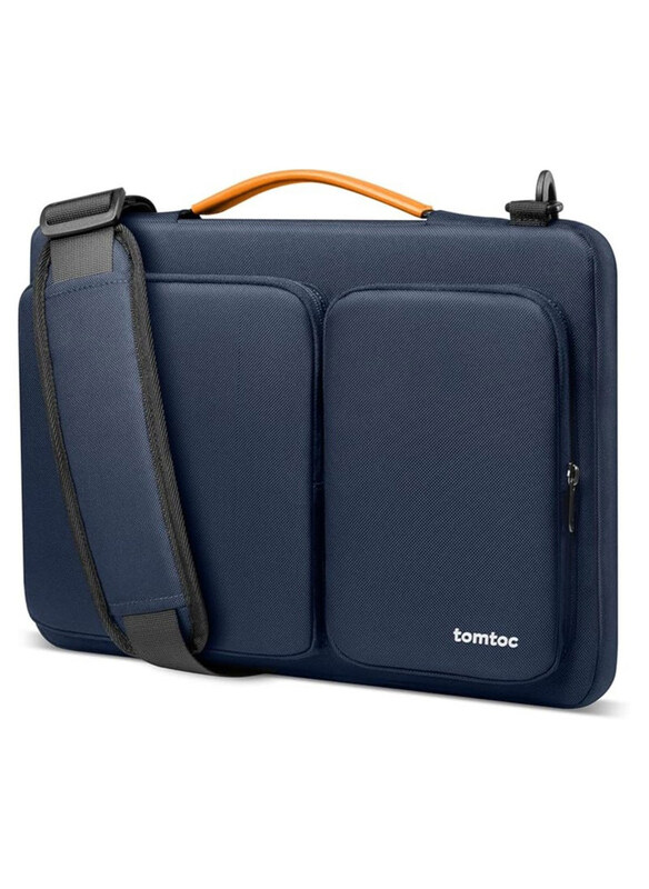 

Tomtoc Defender-A42 Laptop Shoulder Sleeve Bag, A42-C01B01, Dark Blue