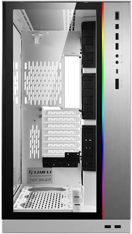 Lian Li PC-O11DW 011 Dynamic Tempered Glass Gaming Computer Case - White