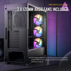 Antec Performance Series P20C ARGB  E-ATX ATX Micro ATX ITXMid Tower Gaming Case