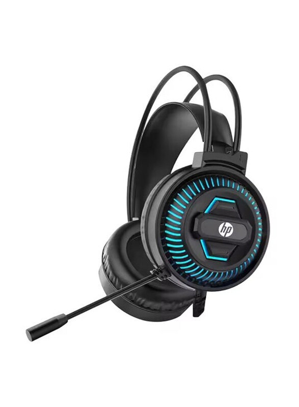 

HP DHE-8001U Wired On-Ear Gaming Headphone with Mic, Black