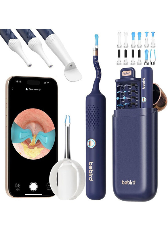 

Bebird Earwax Removal Tool with Camera and Light, Blue