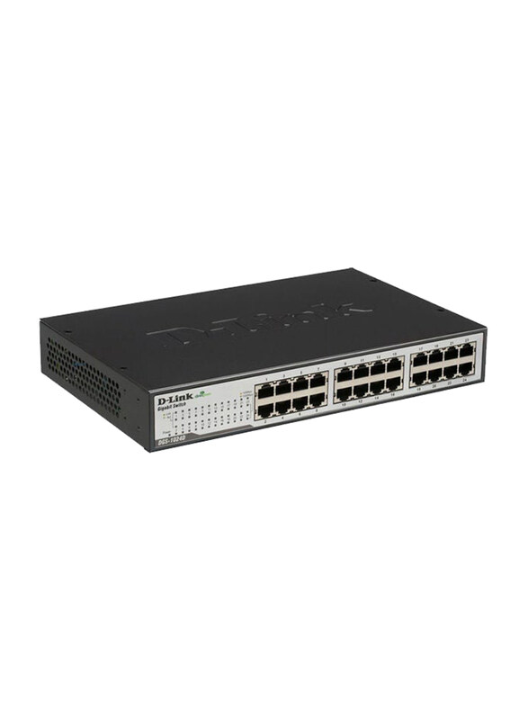 

D-Link 24 Port Rackmount Switch Switches, Black