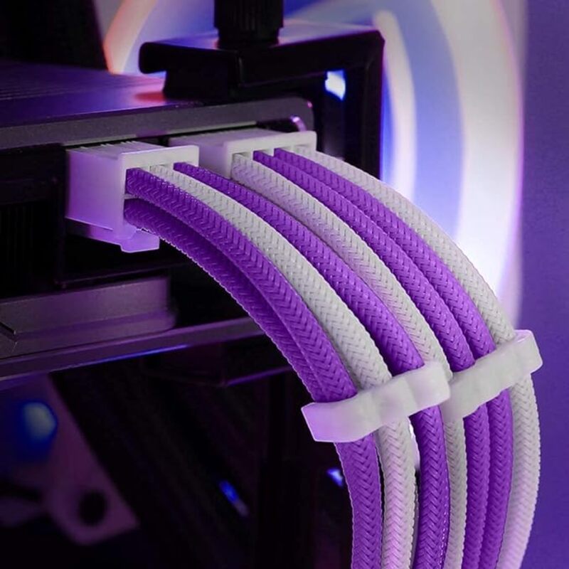 Antec Premimium Sleeved Extension Cable Kit PurpleWhite