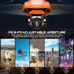 حزمة Autel Robotics EVO Lite Premium Bundle 1 مستشعر CMOS مع كاميرا 6K HDR بدون سياج جغرافي 3 محاور Gimbal 3 طرق لتجنب العوائق 40 دقيقة وقت الطيران 74 ميلًا ناقل الحركة Lite Plus Fly More