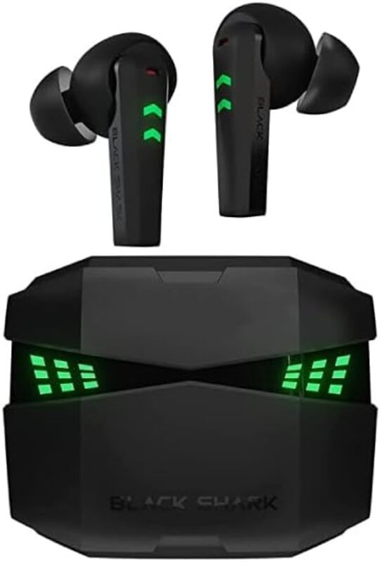 سماعات أذن لاسلكية للألعاب Black Shark T6 مع اتصال بلوتوث 520 قوي 035s زمن وصول منخفض للغاية وضوضاء بيئية مزدوجة IPX5