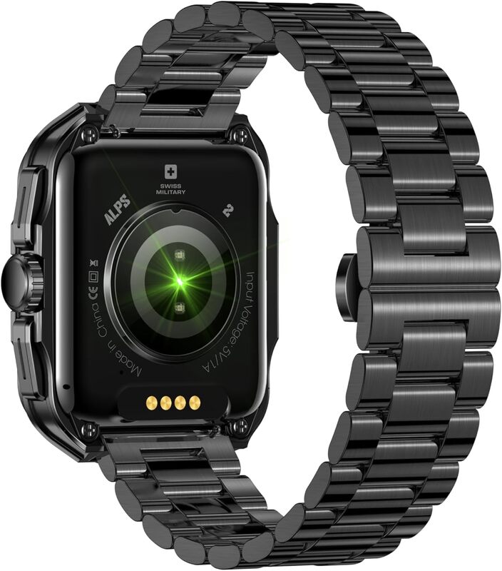 Swiss Military Alps 2 Smartwatch with Call Features Music Playback