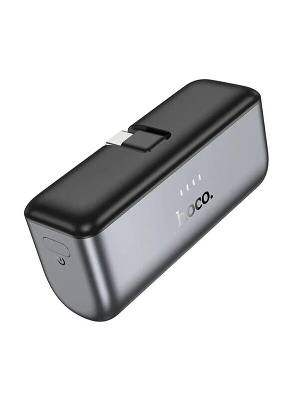 

Hoco 5000mAh Ingenious PD20W pocket Powerbank, Q31, Grey
