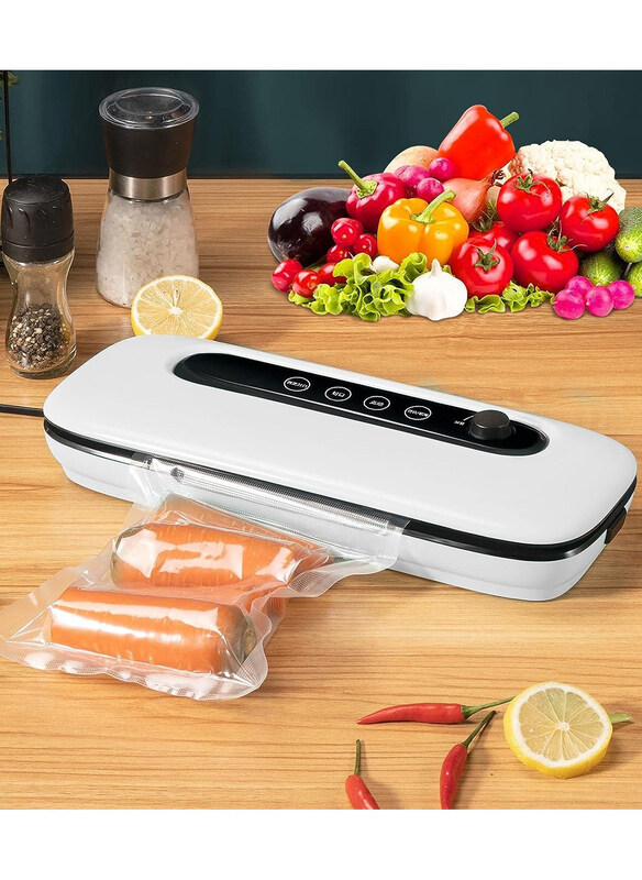 

Generic Automatic Food Sealer Machine One Touch Sealing, White