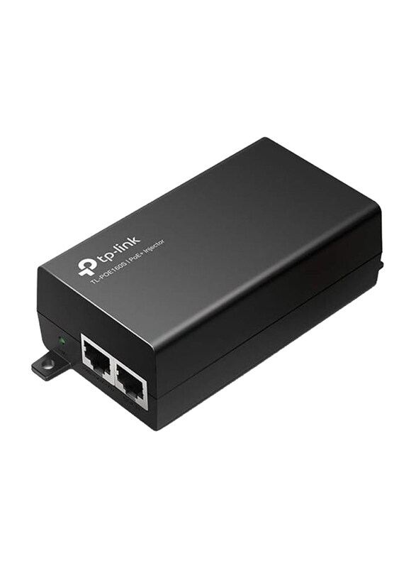 

TP-Link 802.3at/af Gigabit Injector Non-PoE to PoE Adapter, TL-POE160S, Black
