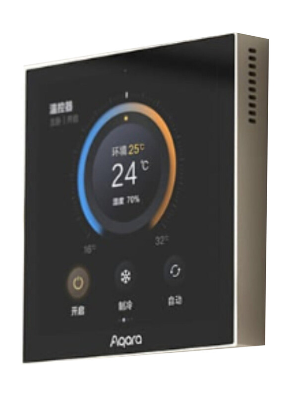 

Aqara S3 Smart Zigbe LED Thermostat Touch Screen, ZNCXGDD03LM, Black