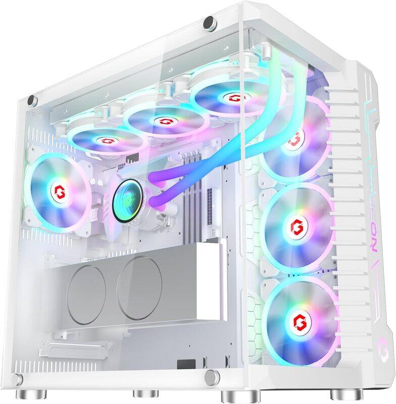 

GAMEON GO EMPERORIII AARGB Remote7 Fans Case White