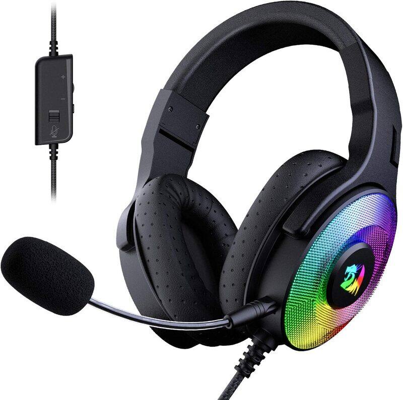 

H510 WLRedragon Over Ear ZEUS X Wireless RGB Gaming Headset Black