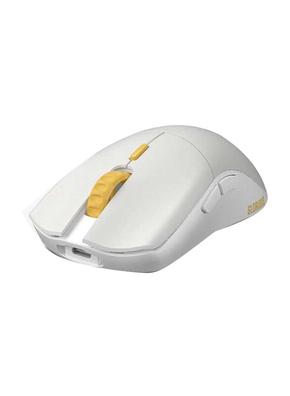 

Generic Glorious Series One Pro Wireless Genos Yellow Forge Gaming Mouse, White