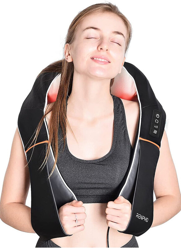 

Generic Shiatsu Neck & Shoulder Back Massager with Heat, One Size