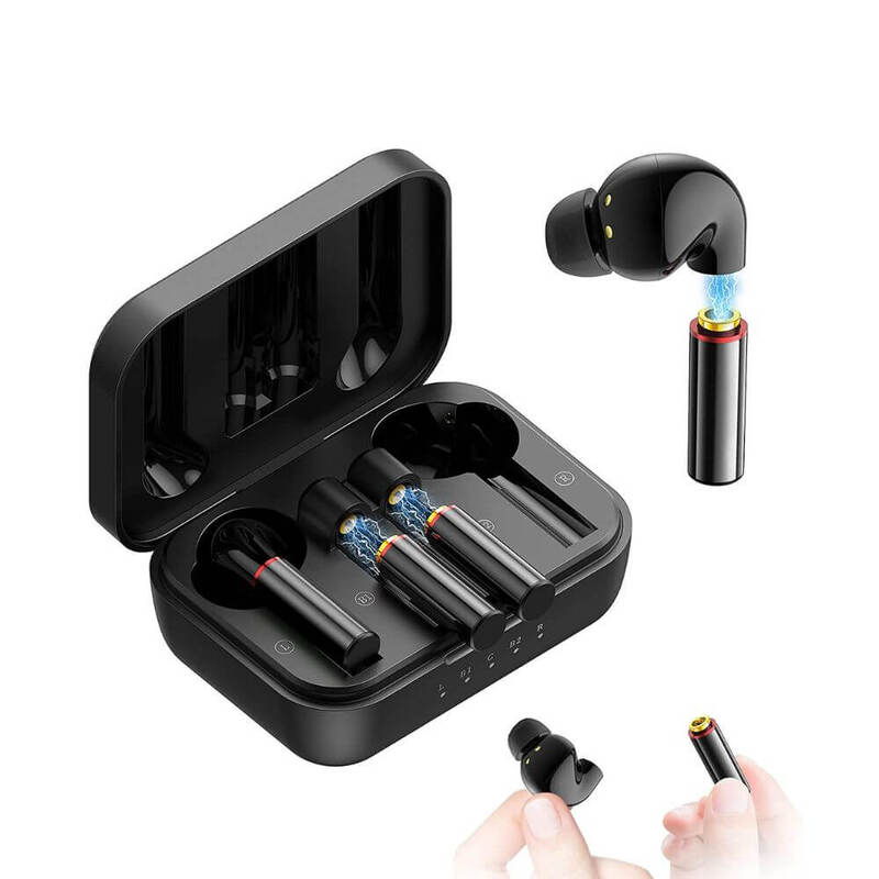 Wireless Bluetooth Earbuds With Replaceable Battery 100H Playtime Noise Cancelling