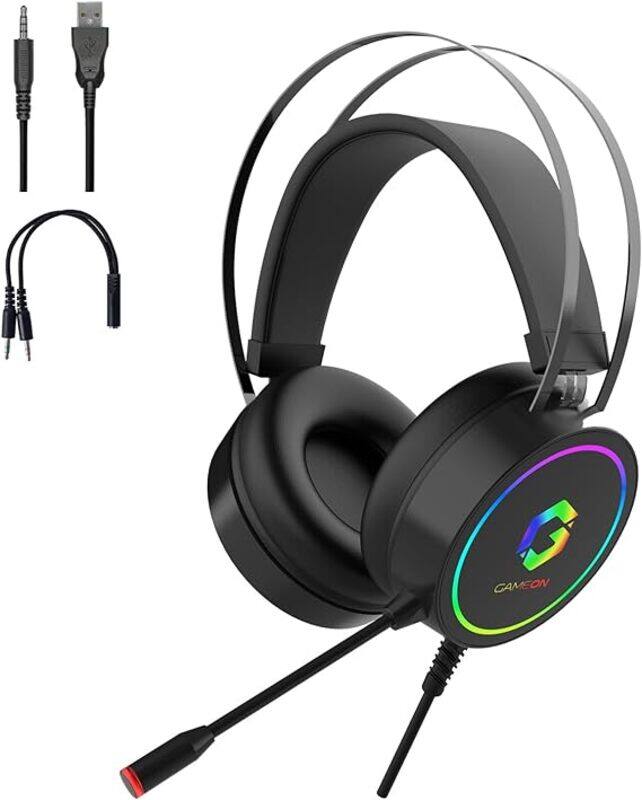 

GOT200AGAMEON GOT200A Thunderstrike RGB Gaming Headset Black