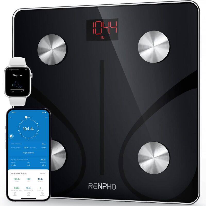 

RENPHO Smart Scale for Body Weight 400 lbs Elis 1