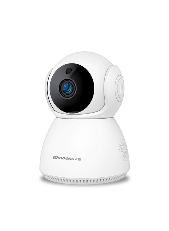 

Generic 10moons 5MP Wireless Security Camera with Night Vision & Auto Tracking, White/Black