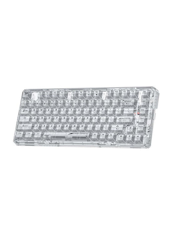 

Generic Redragon K649 ELF PRO 78% Gasket Wireless 2.4GHz/Bluetooth/Wired Tri-Mode RGB Mechanical Keyboard Upgraded Socket Sound Absorbing Foams Translucent Cu