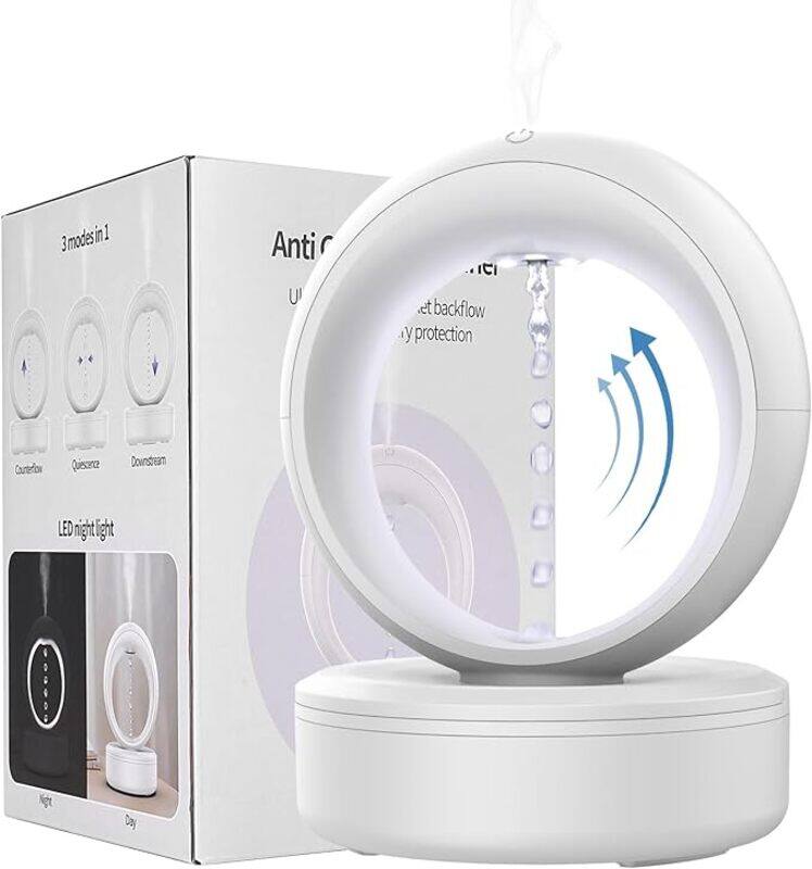 

Okyuk Rain Drop HumidifierRain Cloud Humidifier Water DripCool Mist Air Humidifier Humidifiers for bedroom for Plants Baby Nursery Large Room Office 680mlAn