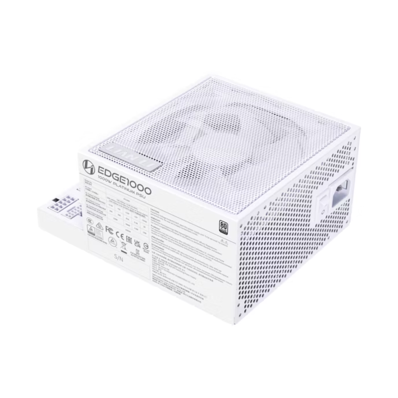 Lian li 1000W ATX PSU 80+ Gold Power Supply أبيض