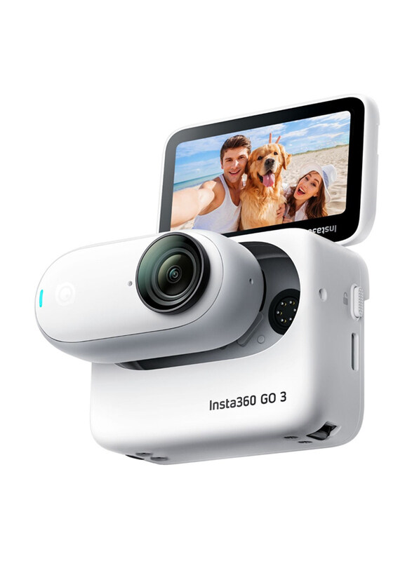 

Insta360 GO 3 Small & Lightweight Action Camera, 6 MP, White