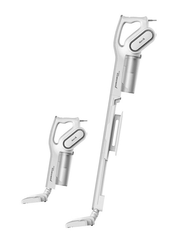 

Deerma Portable 2-In-1 Handheld and Upright Vacuum Cleaner, DX700, White