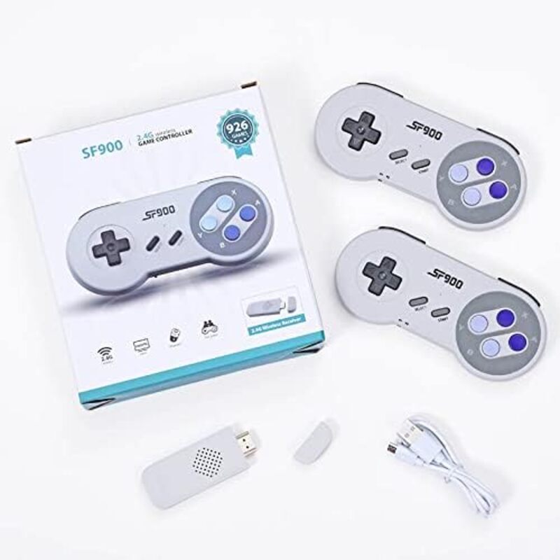 Leon s Retro Game Console with 4K Output  Handheld Video Games Emulator Console Wireless ControllerHDMI HD Output