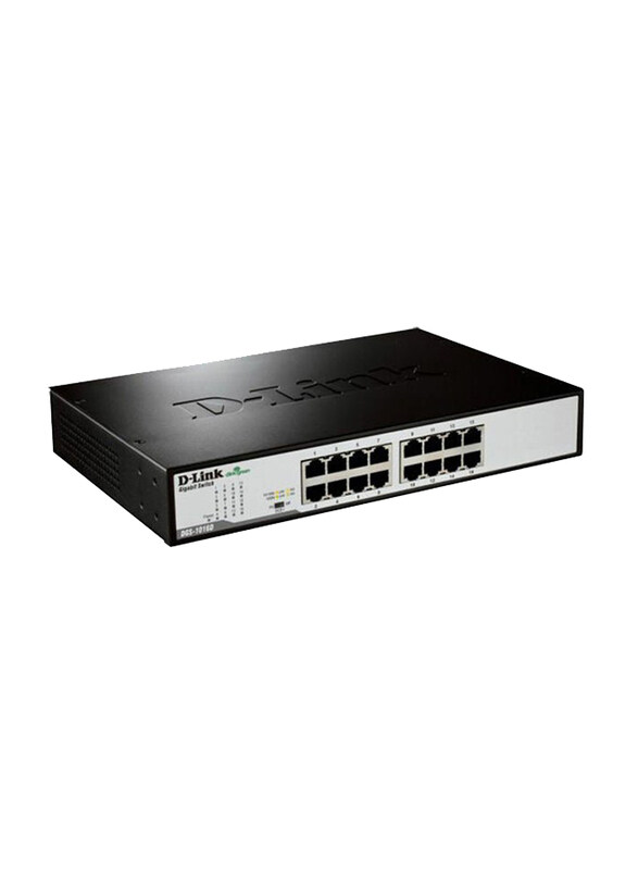 

D-Link Gigabit Smart Switch, DGS-1016D, Black