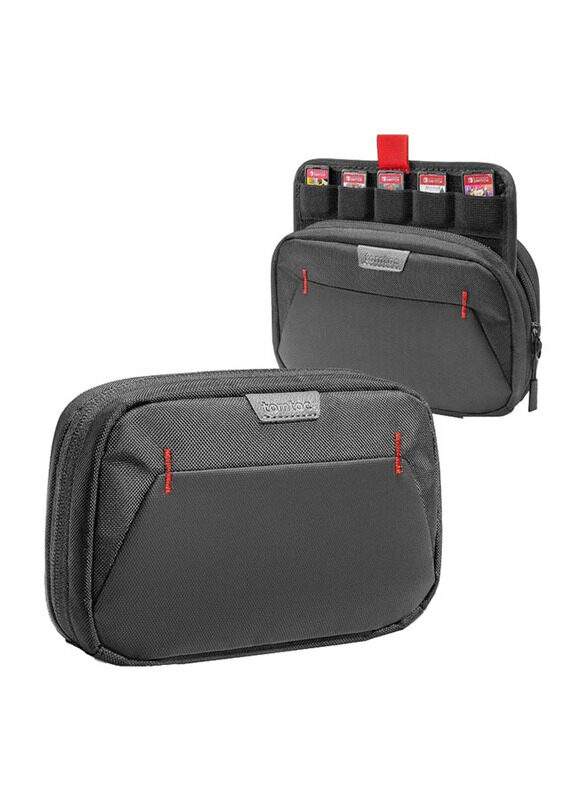 

Tomtoc Switch Game Bag With 2 Cardboards For Nintendo Switch (Oled/Lite) Game Cards, Black