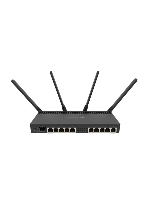 

Mikrotik Routerboard 4011iGS+5HacQ2HnD With Desktop Case (RouterOS L5), Black