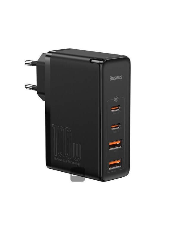 

Baseus GaN2 4 Ports Fast Charger 100W, Black